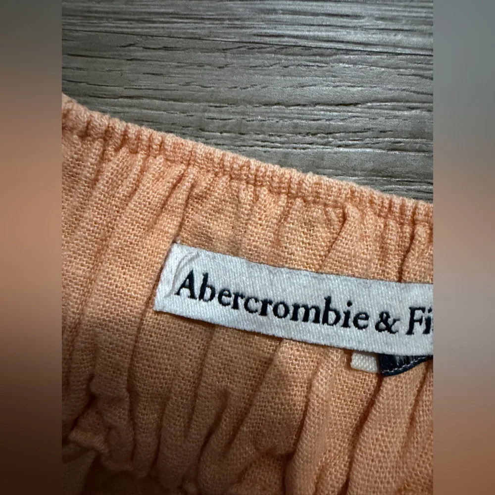 Abercrombie & Fitch Peach Maxi Dress
